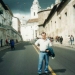 Miguel en las calles de Quito